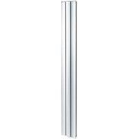 Venus Radiator 1800 x 205mm Matt Chrome 2418BTU (7433F)