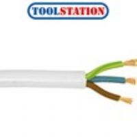 Pitacs 3 Core Heat Resistant Flex Cable (3093Y) 0.75mm2 x 50m Drum