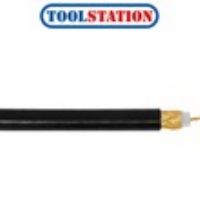 Pitacs TV / Satellite Cable CU/CU (CT100) Black 25m Coil