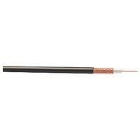 Time GT100 Black 1-Core Round Coaxial Cable 25m Drum (176JY)
