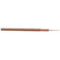 Time GT100 Brown 1-Core Round Coaxial Cable 25m Drum (114JY)