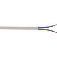 Time 2192Y White 2-Core 0.75mm Flexible Cable 10m Coil (826JY)