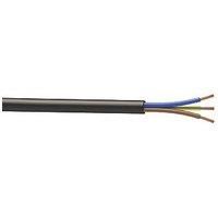 Time Flexible Cable SF425JY Round Black 3 Core 2.5 mm² Indoor & Outdoor 10m