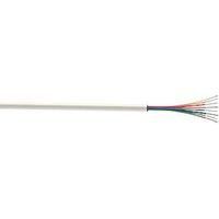 Time White 8-Core Alarm Cable 25m Coil (394JY)
