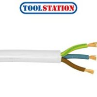 Pitacs 3 Core Heat Resistant Flex Cable (3093Y) 1.5mm2 x 10m Coil