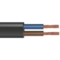 Time 2192Y Black 2-Core 0.5mm Flexible Cable 25m Coil (466RF)