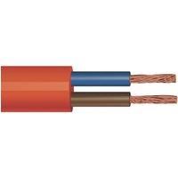 Time 3182Y Orange 2-Core 0.75mm Flexible Cable 50m Drum (689RF)