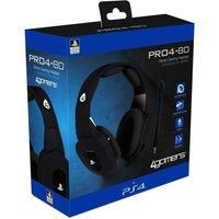 Stealth Premium Stereo Gaming Chat Headset Black + Mic PRO4 80 Playstation 4