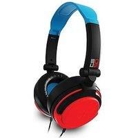 Stealth C6-50 Stereo Gaming Headset - Blue & Red, Multi-Platform Compatible with XBox One, Series S/X, PS4/5, Switch, PC, Mobile and Tablet, Foldable with Powerful 40mm Speakers, 3.5mm Jack