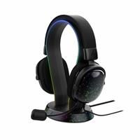 STEALTH RADAR Light Up Gaming Headset & Stand Bundle - Night Sky, Compatible with Gaming Consoles and PC