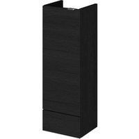 Hudson Reed 300Mm Base Unit - Compact - Black Woodgrain