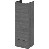 Hudson Reed Compact Fitted Base Unit 300mm Wide - Grey Avola - Flush Bathrooms