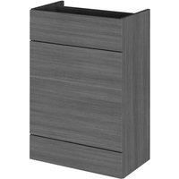 Grey Avola 600mm WC Unit (Full Depth)