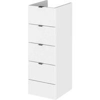 Hudson Reed Fusion 300Mm Drawer Unit - Gloss White