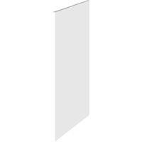 Hudson Reed Fusion Decorative End Panel - Gloss White