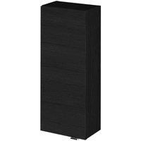 Hudson Reed Fusion 300Mm Wall Unit - Black Woodgrain