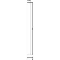 Hudson Reed Fusion 2000Mm Plinth - Grey Woodgrain