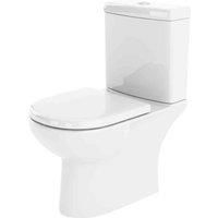Nuie Lawton Close Coupled Toilet WC Push Button Cistern - Excluding Seat