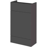 Hudson Reed 500Mm Wc Unit - Compact - Gloss Grey