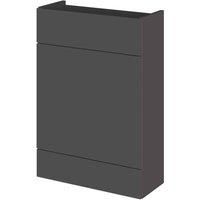 Hudson Reed 600Mm Wc Unit - Compact - Gloss Grey
