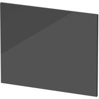 Hudson Reed OFF979 Shower End Bath Panels, Gloss Grey, 700mm