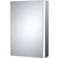 Mirror Cabinet Single Door with LED Lighting  Aries 500mm