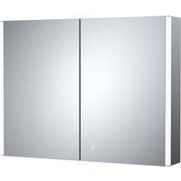 Hudson Reed Leda Bathroom Mirror Cabinet 600mm H x 800mm W