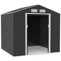 6' x 6' Lotus Hera Apex Metal Shed (1.91m x 1.81m)