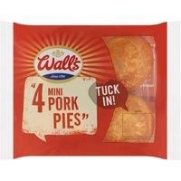 Wall's 4 Mini Pork Pies 200g