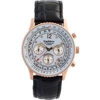 Krug-Baumen 400702DS Mens Air Traveller Diamond Watch