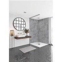 Mermaid Elite Ravello Tongue & Groove Single Shower Panel - 2420 x 1200mm