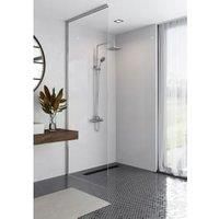 Mermaid Elite Artico Post Form Single Shower Panel 2420 x 1200mm