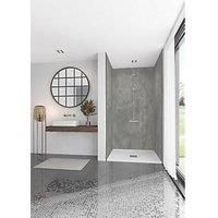 Mermaid Elite Scafell Slate Post Form Single Shower Panel 2420 x 1200mm