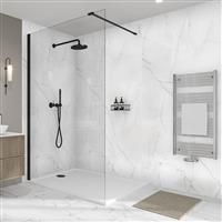 Wetwall Elite Bathroom Wall Panel 2420 x 580mm in Athena Marble Plastic