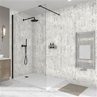Wetwall Elite Bathroom Wall Panel 2420 x 580mm in Padova Plastic