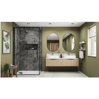 Wetwall Tempesta Alloy Single Shower Panel - 2440 x 900 x 4mm