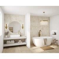Wetwall Terra Light Alloy Single Shower Panel - 2440 x 600 x 4mm