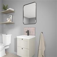 Wetwall Alloy Bathroom Wall Panel 400 x 250mm in Stella Rosa