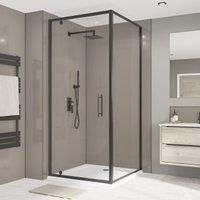 Wetwall Terra Grey Alloy Single Shower Panel - 2440 x 1200 x 4mm