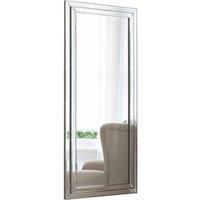Aaralyn Extra Large Rectangle Leaner Mirror - Silver