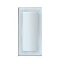 Besset Extra Large Rectangle Leaner Mirror - Silver