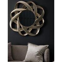 Blythe Medium Starburst Wall Mirror - Silver