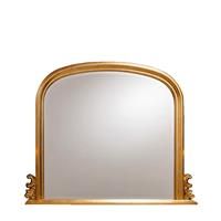 Gold Frame Overmantel Mirror