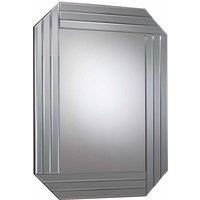 Ima Large Rectangle Wall Mirror - Silver