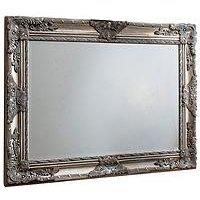 Coulsdon Large Rectangle Wall Mirror - Silver
