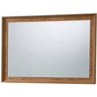 Horsham Large Rectangle Wall Mirror - Light Wood