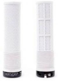 DMR Brendog Deathgrip Flangeless MTB Grips - Soft / Thin - White