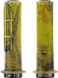 DMR DeathGrip 2 Camo Thick Flanged Bike Handlebar Grips Thick Flanged