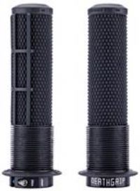 DMR Deathgrip 2 Flanged Handlebar Grips (Red, Thin)