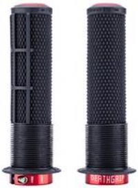 DMR DeathGrip 2 Black Bike Handlebar Grips Thin Flangeless Race